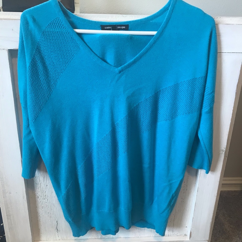 Blue sweater